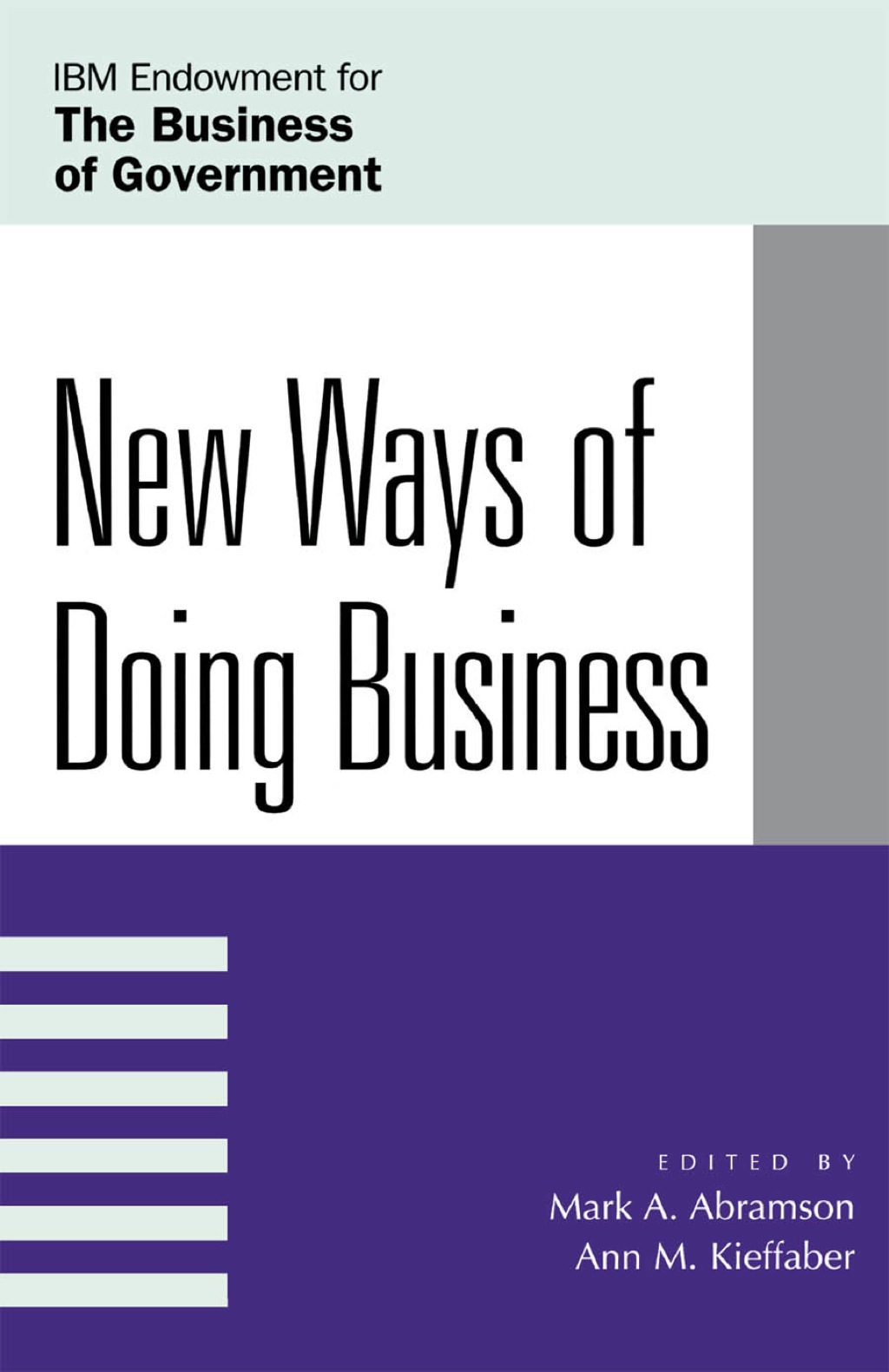 New Ways of Doing Business  â€“ PDF/EPUB Version Downloadable