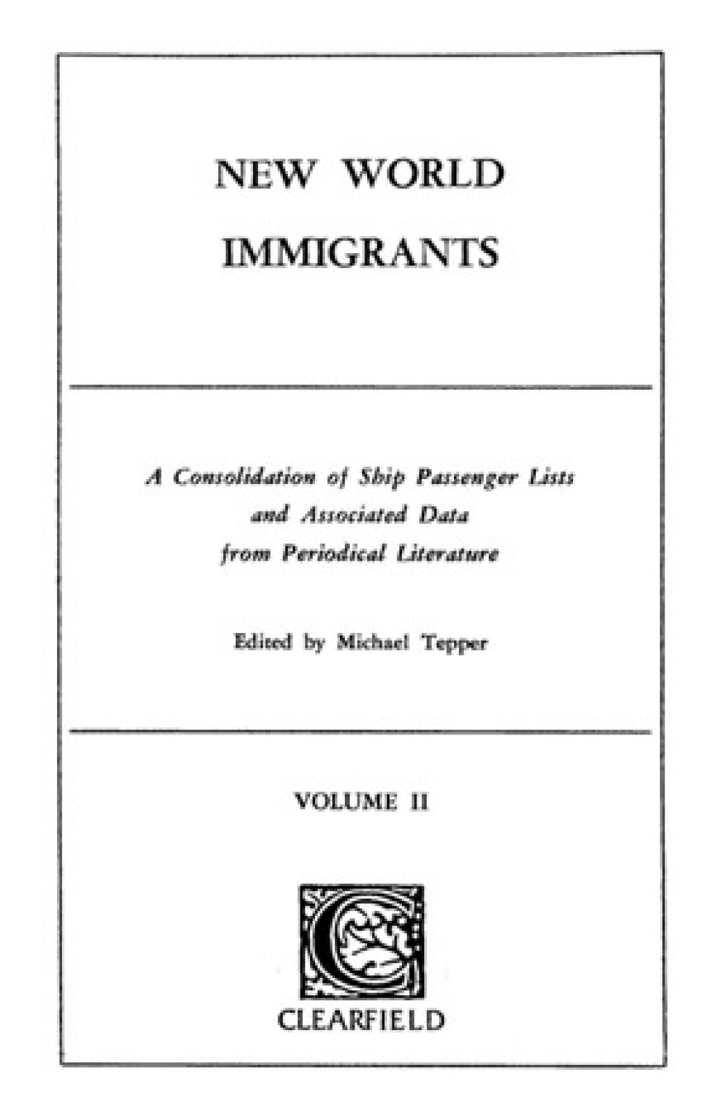 New World Immigrants 1st Edition â€“ PDF/EPUB Version Downloadable