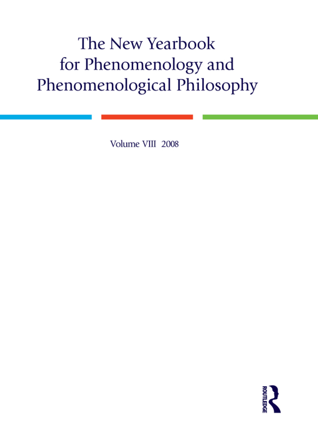 New Yearbook for Phenomenology and Phenomenological Philosophy Volume 8 1st Edition â€“ PDF/EPUB Version Downloadable