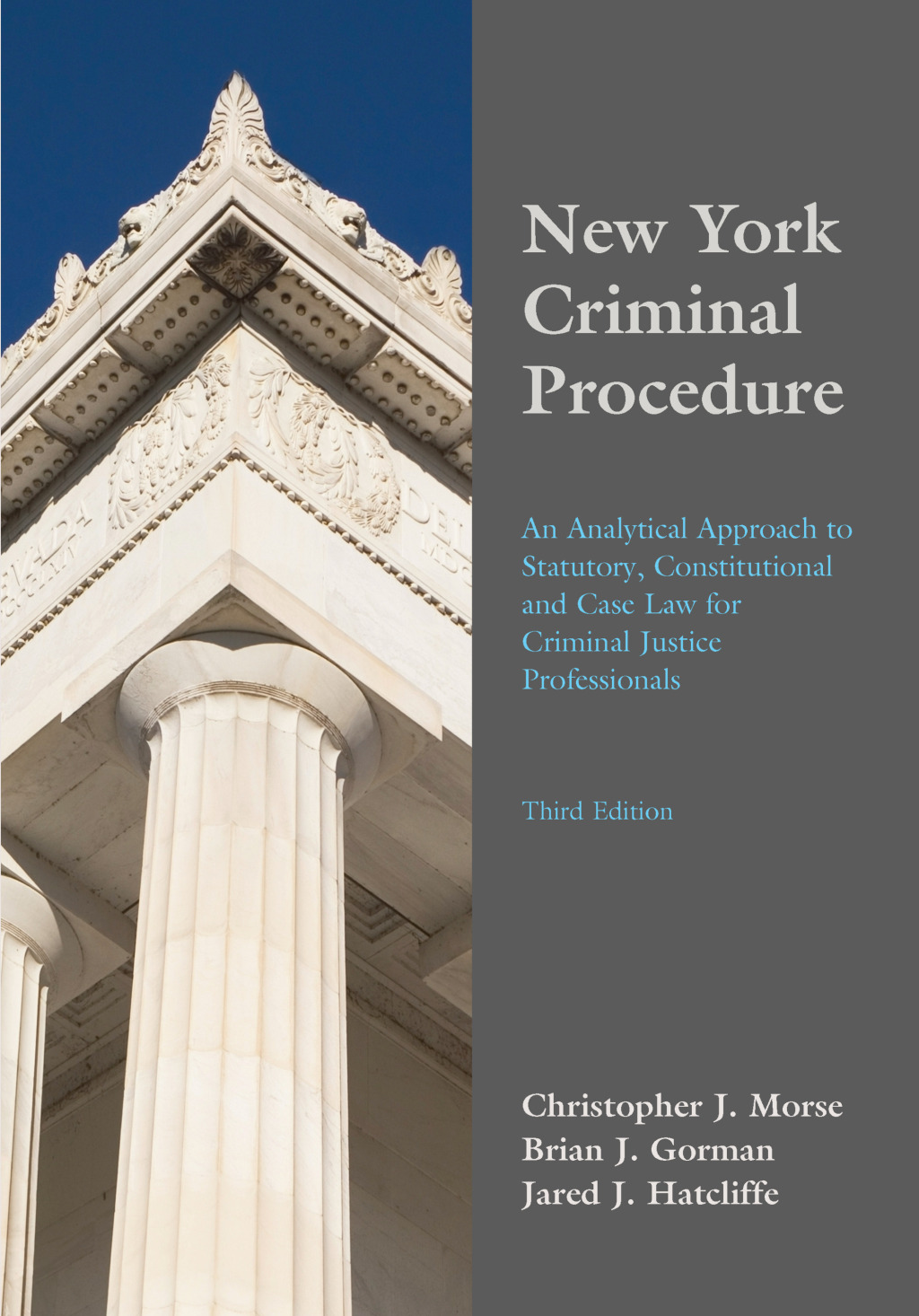 New York Criminal Procedure: An Analytical Approach to Statutory, Constitutional and Case Law for Criminal Justice Professionals 3rd Edition â€“ PDF/EPUB Version Downloadable