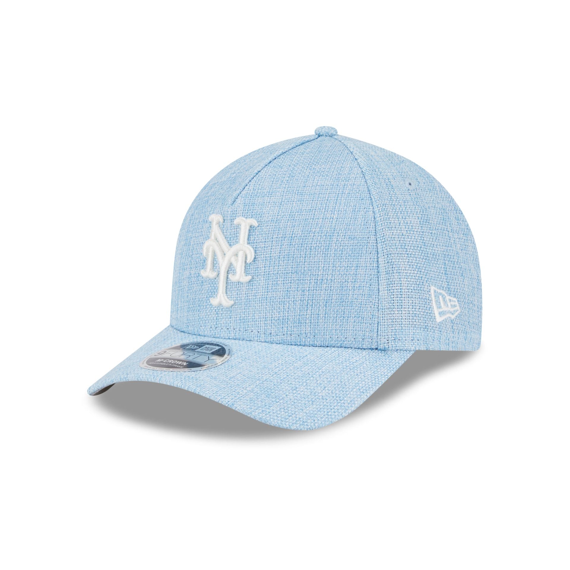 New York Mets Cotton Weaver Blue 9FORTY M-Crown A-Frame Snapback