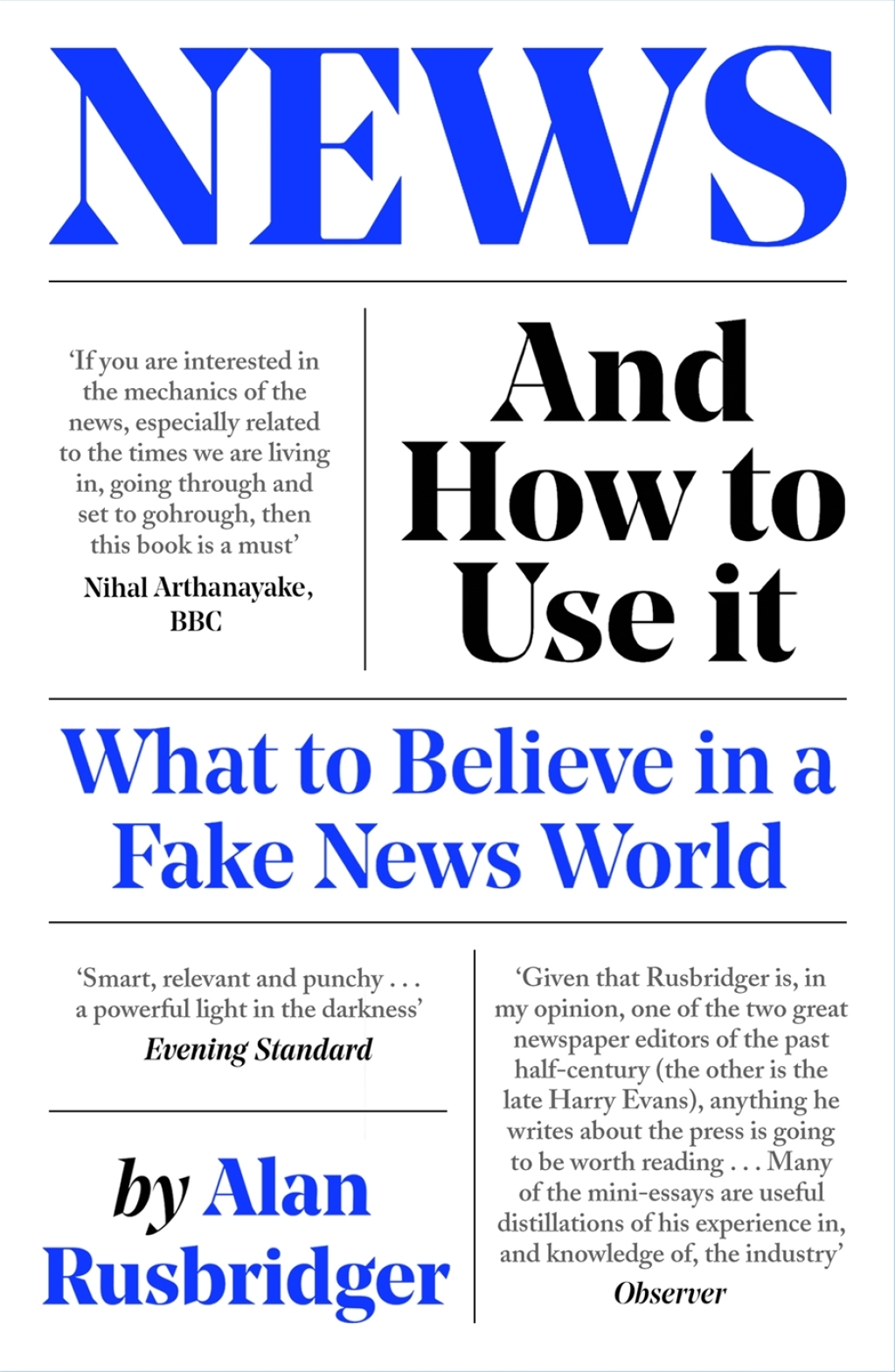 News and How to Use It What to Believe in a Fake News World - (PDF/EPUB Version)