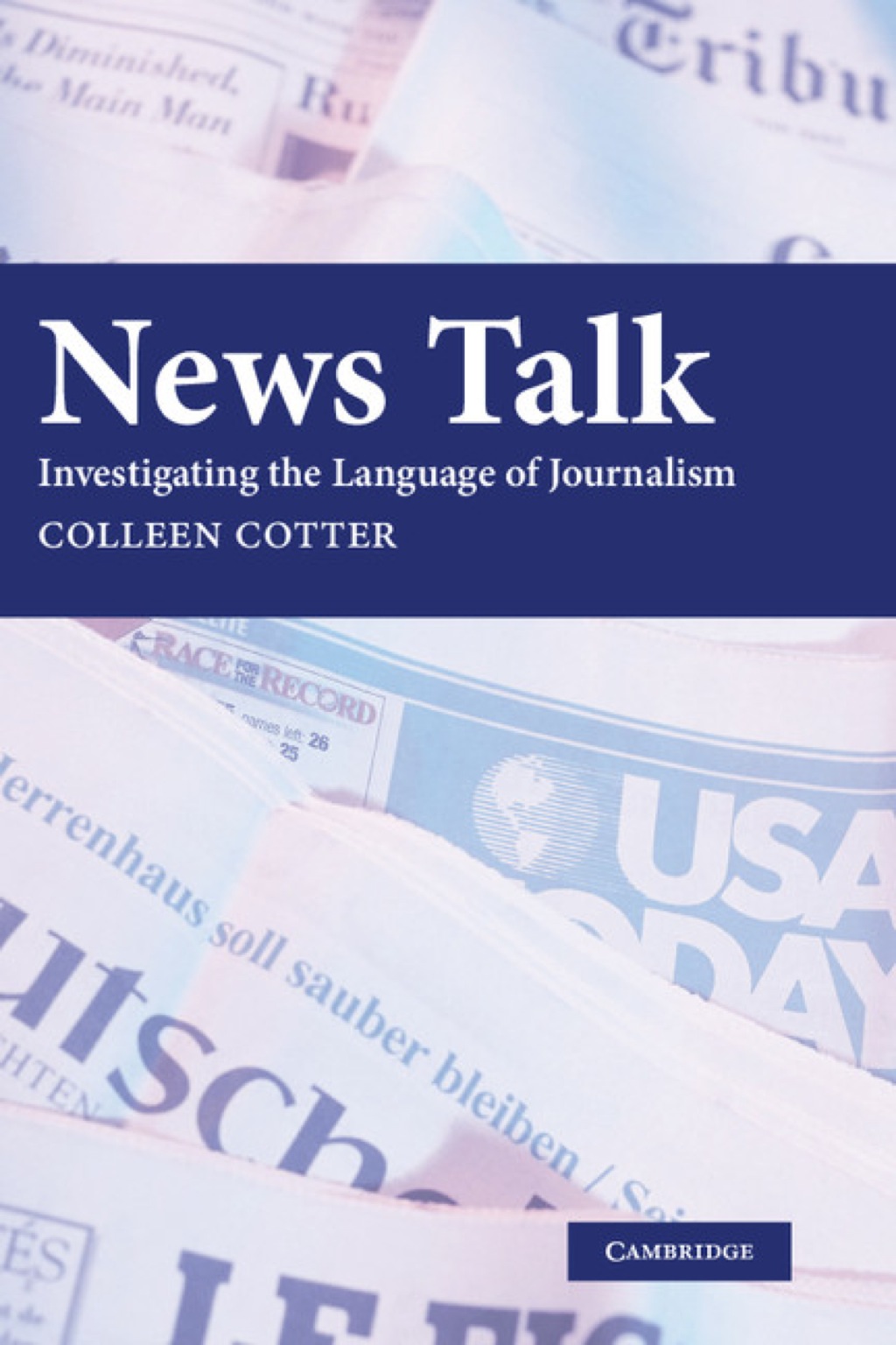 News Talk Investigating the Language of Journalism  â€“ PDF/EPUB Version Downloadable