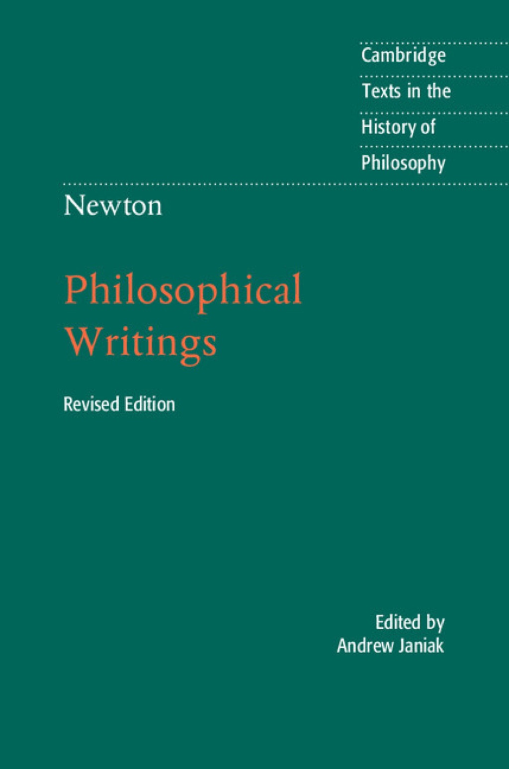 Newton: Philosophical Writings 2nd Edition â€“ PDF/EPUB Version Downloadable