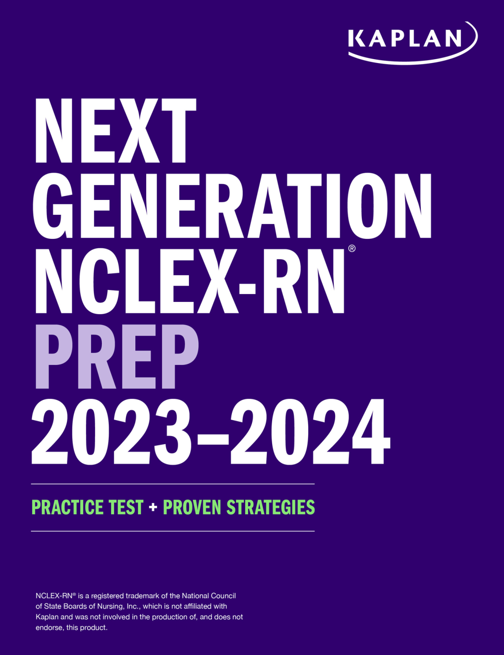 Next Generation NCLEX-RN Prep 2023-2024 Practice Test + Proven Strategies - (PDF/EPUB Version)