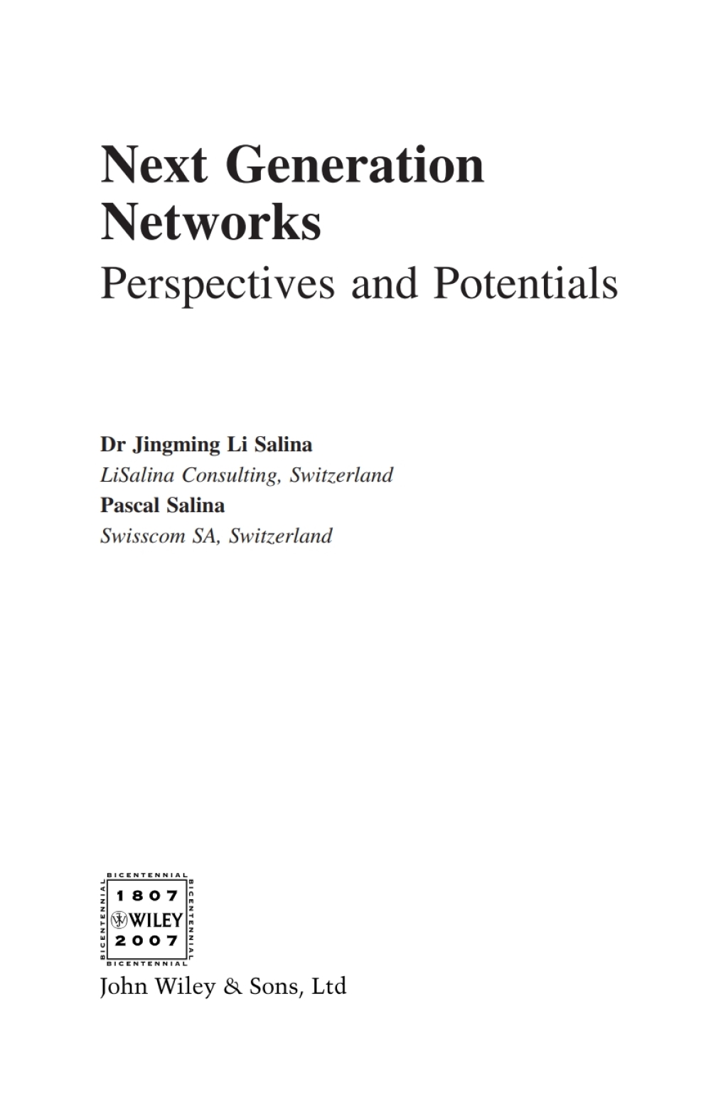 Next Generation Networks Perspectives and Potentials 1st Edition â€“ PDF/EPUB Version Downloadable