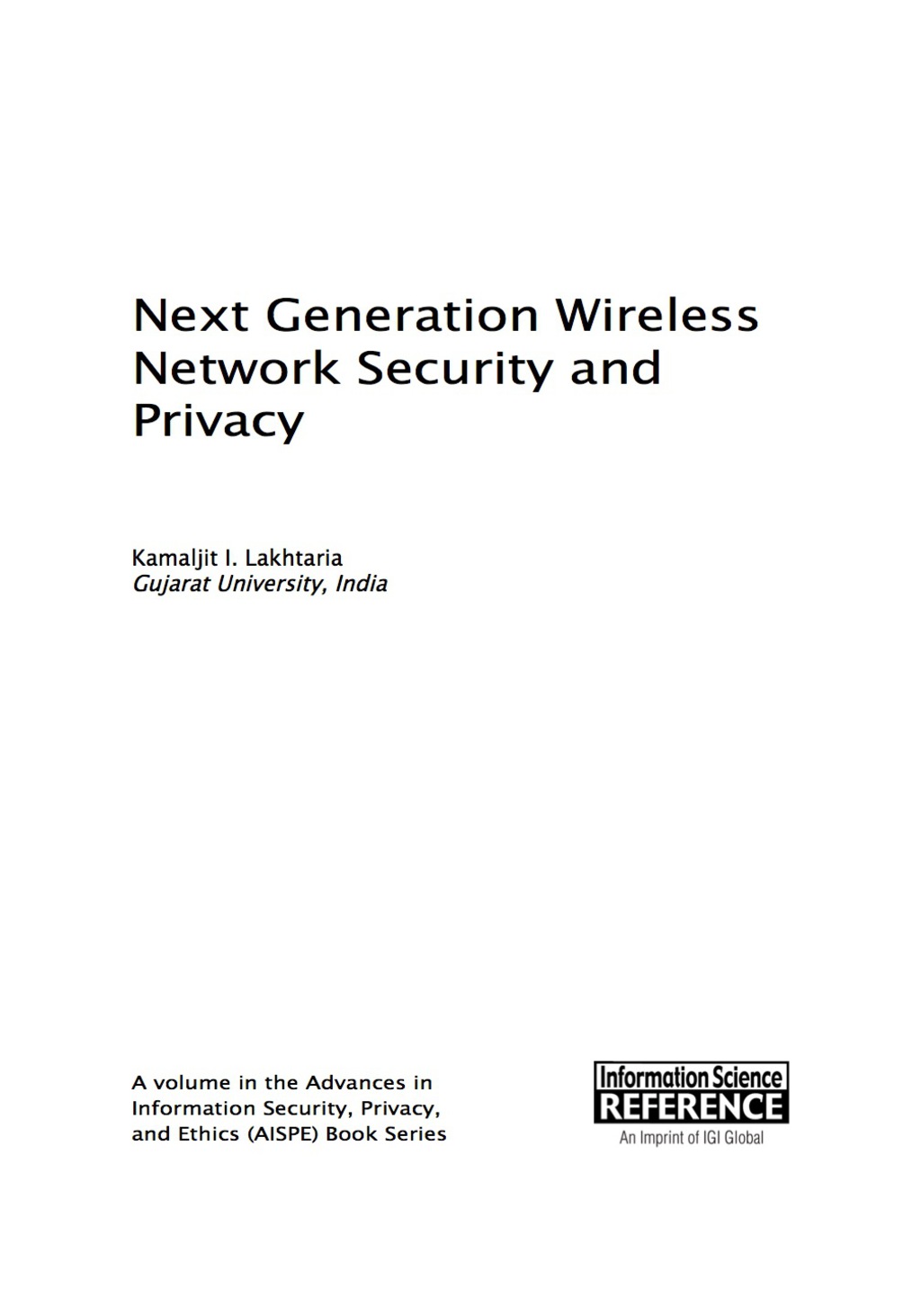 Next Generation Wireless Network Security and Privacy – PDF/EPUB Version Downloadable
