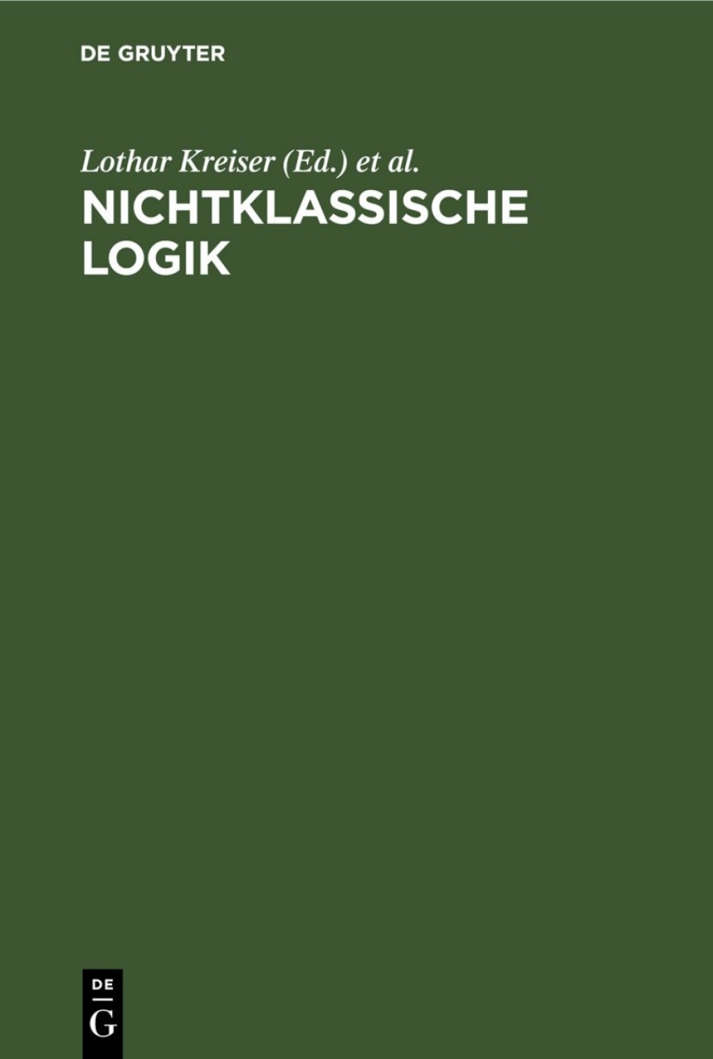 Nichtklassische Logik Eine EinfÃ¼hrung 2nd Edition â€“ PDF/EPUB Version Downloadable