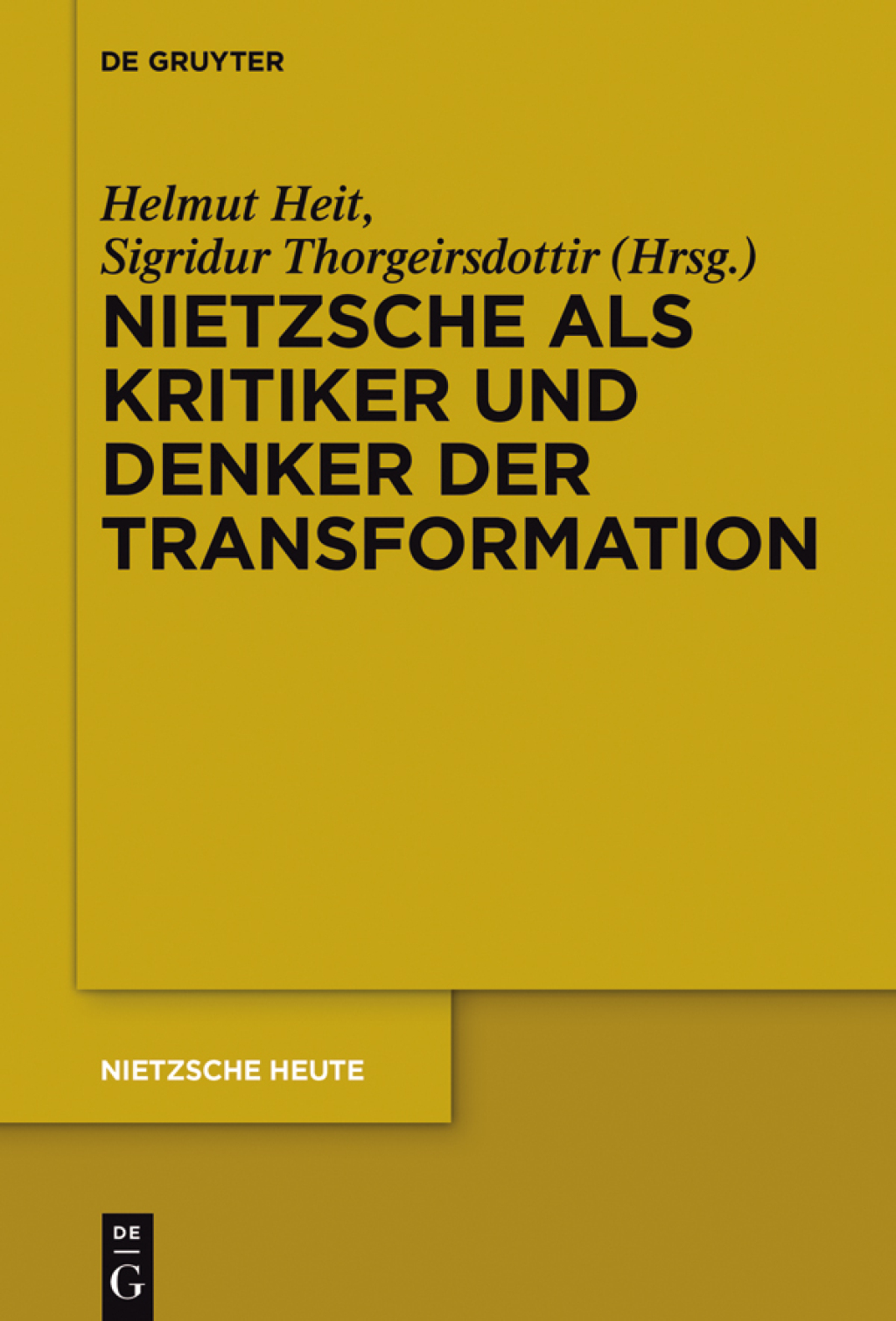 Nietzsche als Kritiker und Denker der Transformation 1st Edition â€“ PDF/EPUB Version Downloadable