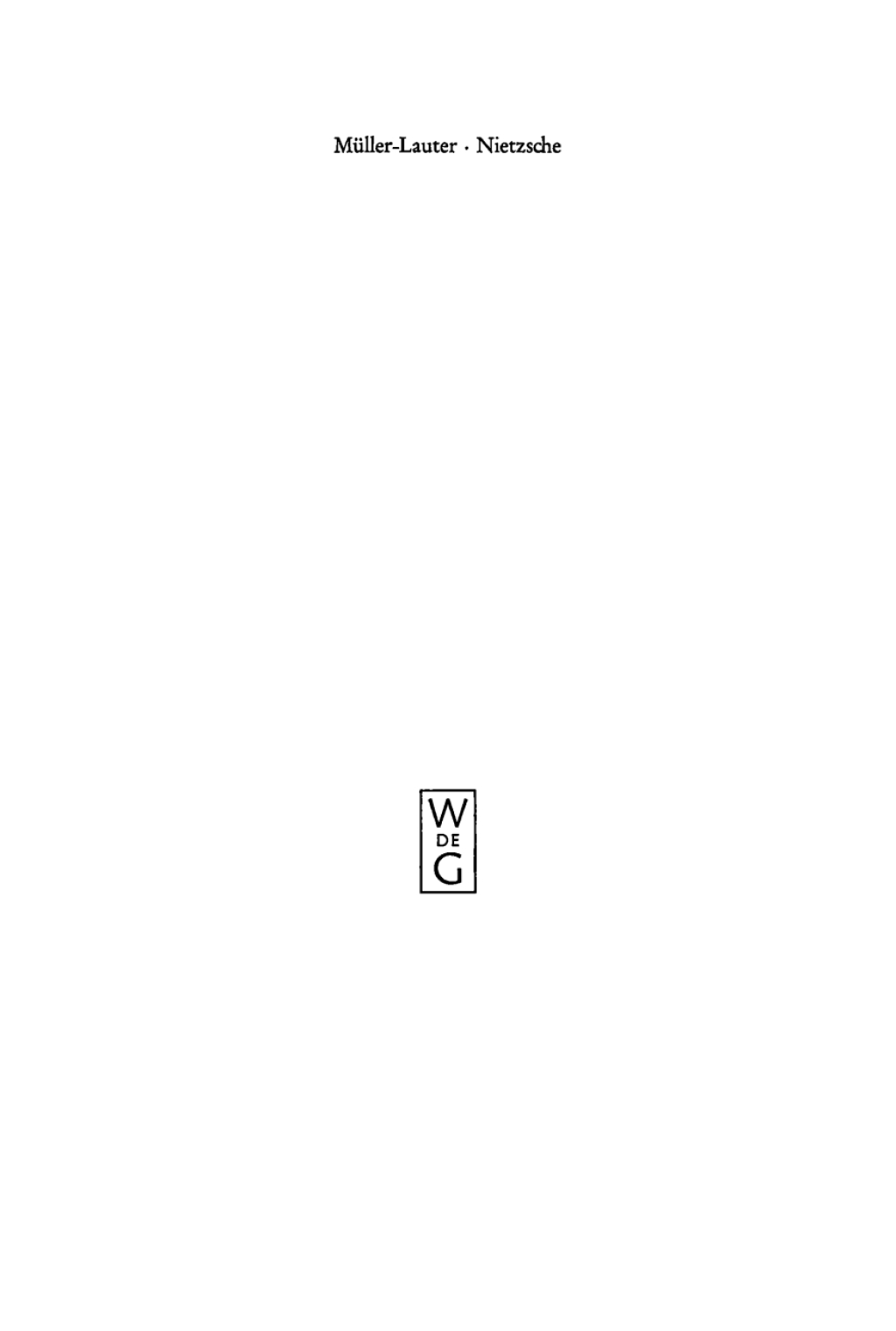 Nietzsche Seine Philosophie der GegensÃ¤tze und die GegensÃ¤tze seiner Philosophie 1st Edition â€“ PDF/EPUB Version Downloadable