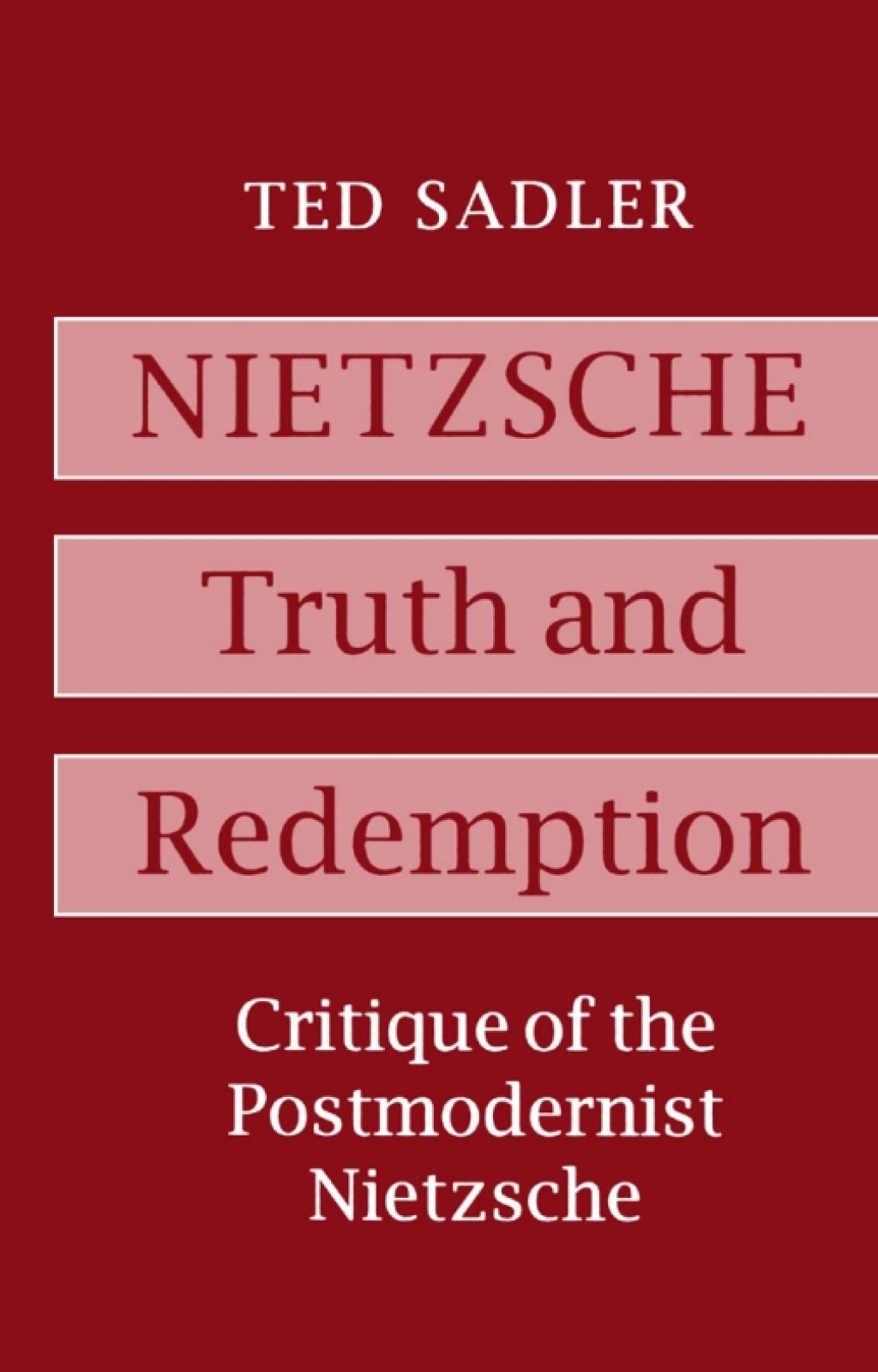 Nietzsche: Truth and Redemption Critique of the Postmodernist Nietzsche 1st Edition â€“ PDF/EPUB Version Downloadable
