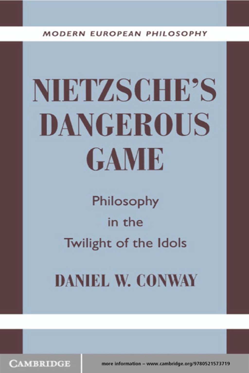 Nietzsche's Dangerous Game Philosophy in the Twilight of the Idols 1st Edition â€“ PDF/EPUB Version Downloadable