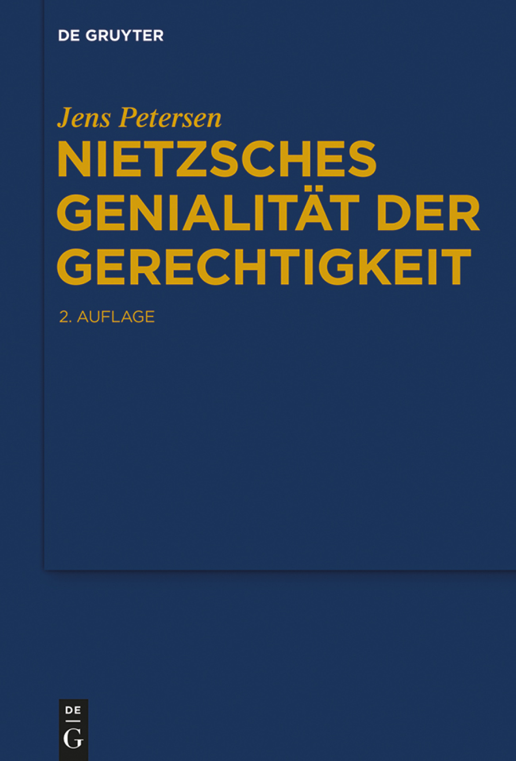 Nietzsches GenialitÃ¤t der Gerechtigkeit 2nd Edition â€“ PDF/EPUB Version Downloadable