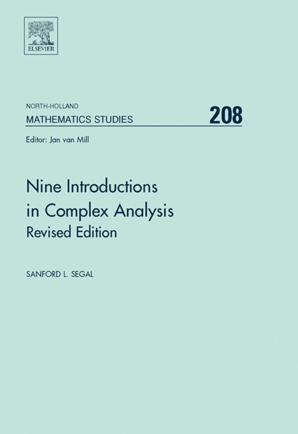 Nine Introductions in Complex Analysis - Revised Edition – PDF/EPUB Version Downloadable