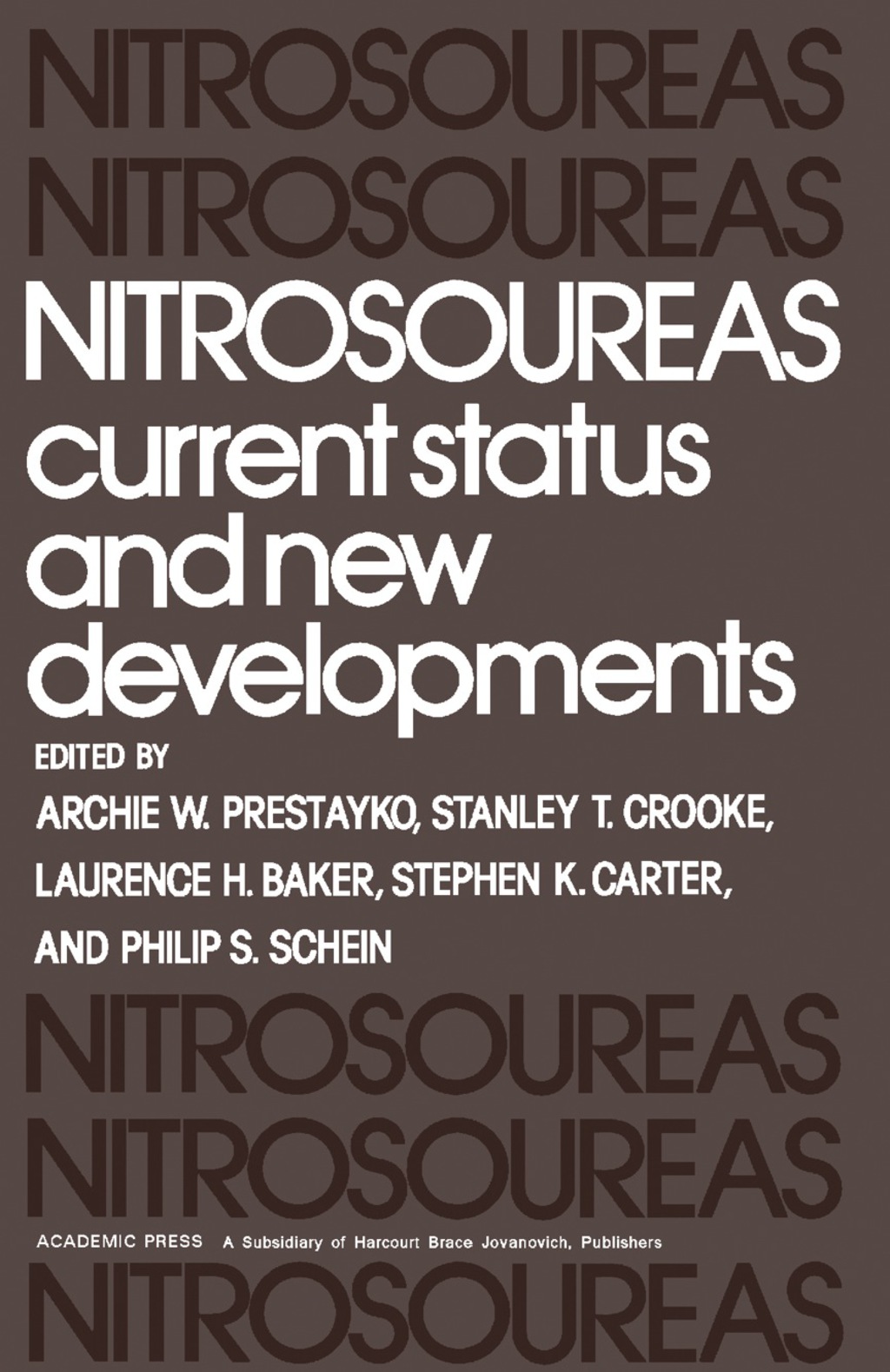 Nitrosoureas Current Status and New Developments  â€“ PDF/EPUB Version Downloadable