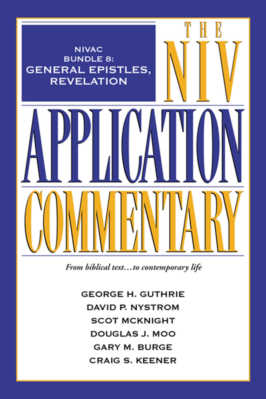 NIVAC Bundle 8: General Epistles, Revelation  â€“ PDF/EPUB Version Downloadable