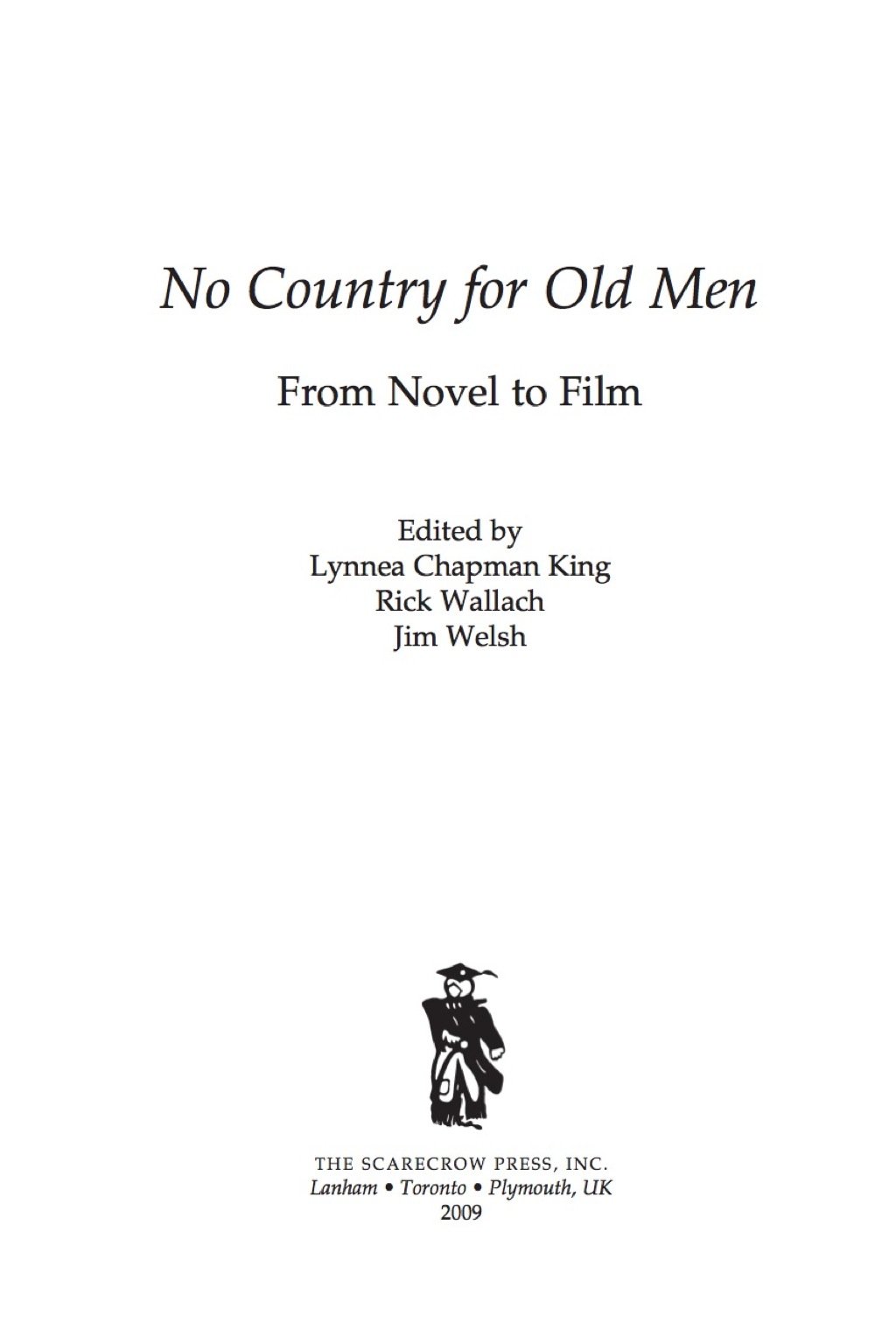 No Country for Old Men  â€“ PDF/EPUB Version Downloadable