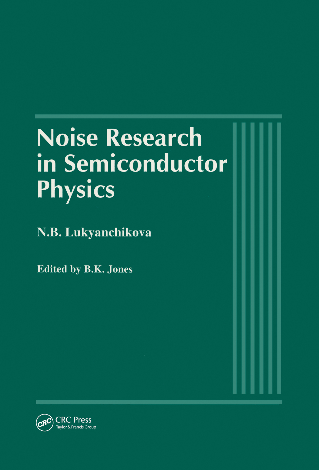Noise Research in Semiconductor Physics 1st Edition â€“ PDF/EPUB Version Downloadable