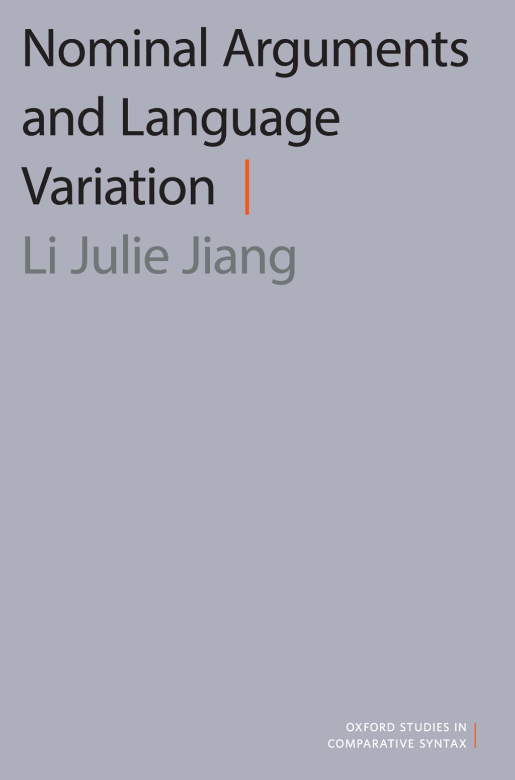 Nominal Arguments and Language Variation  â€“ PDF/EPUB Version Downloadable
