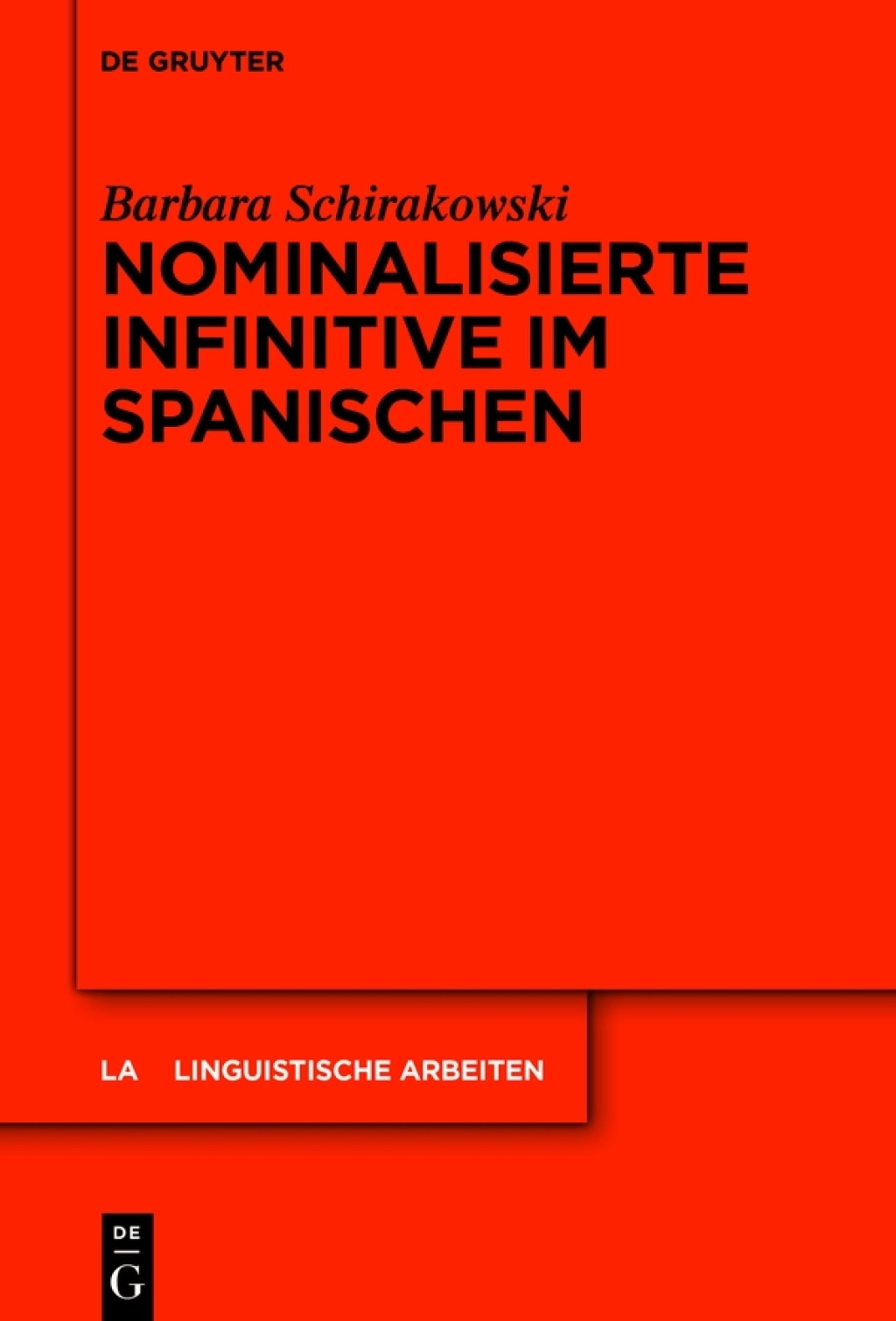 Nominalisierte Infinitive im Spanischen 1st Edition â€“ PDF/EPUB Version Downloadable