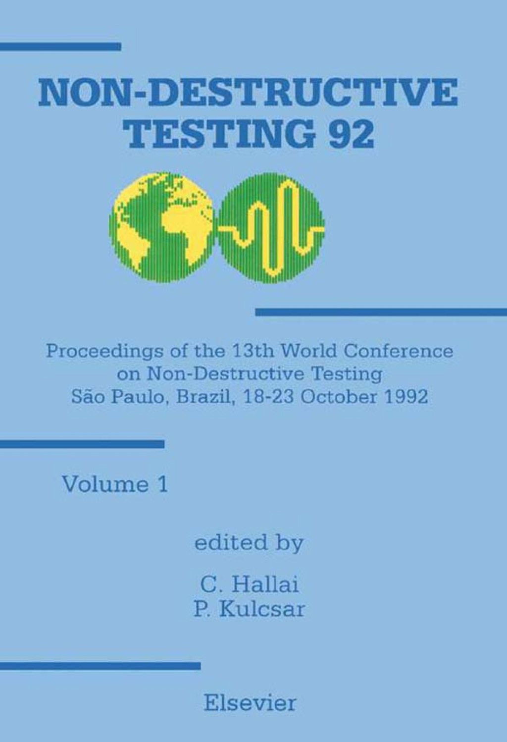 Non-Destructive Testing '92  â€“ PDF/EPUB Version Downloadable