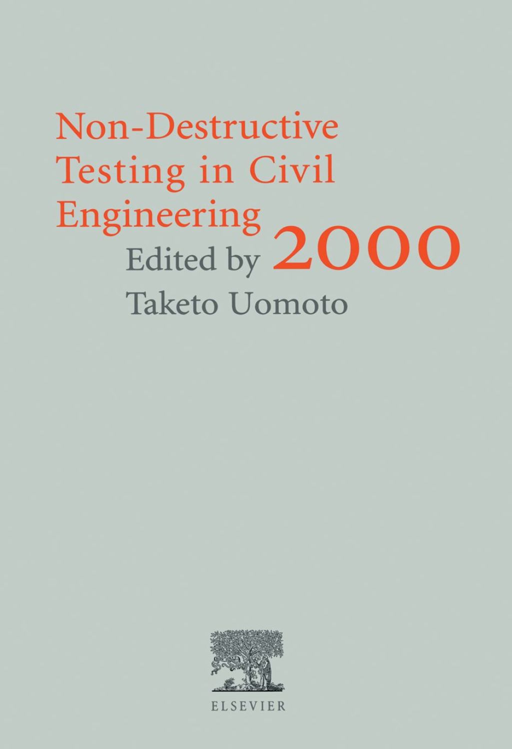 Non-Destructive Testing in Civil Engineering 2000  â€“ PDF/EPUB Version Downloadable