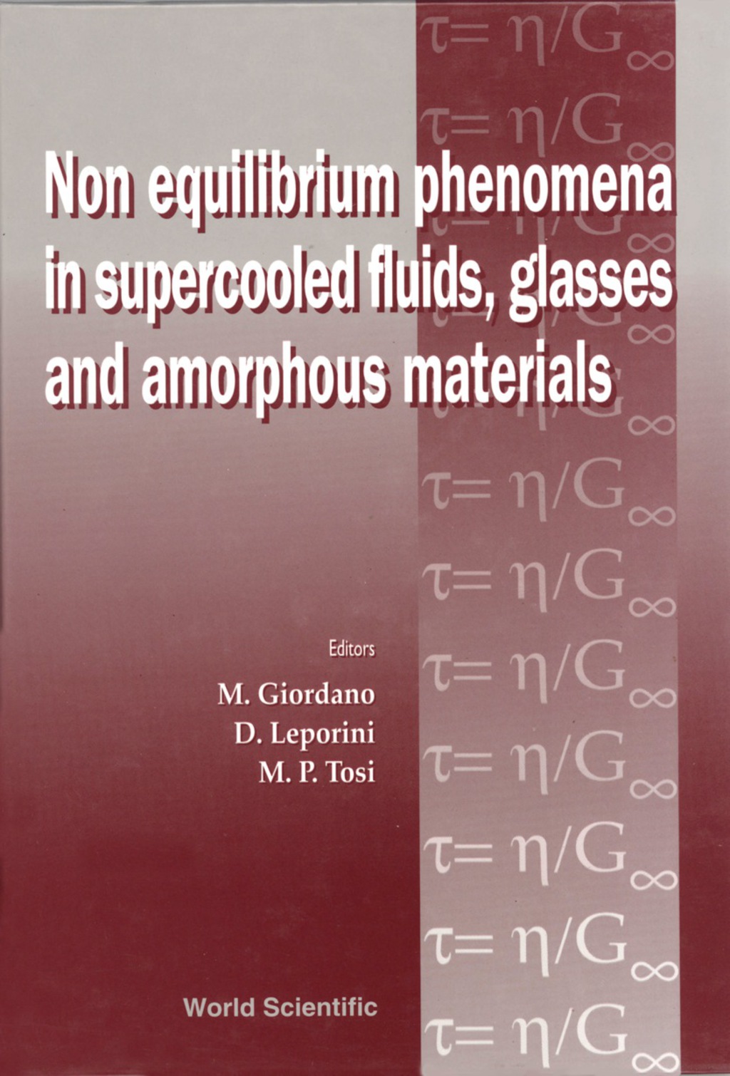 Non-equilibrium Phenomena In Supercooled Fluids, Glasses And Amorphous Materials - Proceedings Of The Workshop 1st Edition â€“ PDF/EPUB Version Downloadable