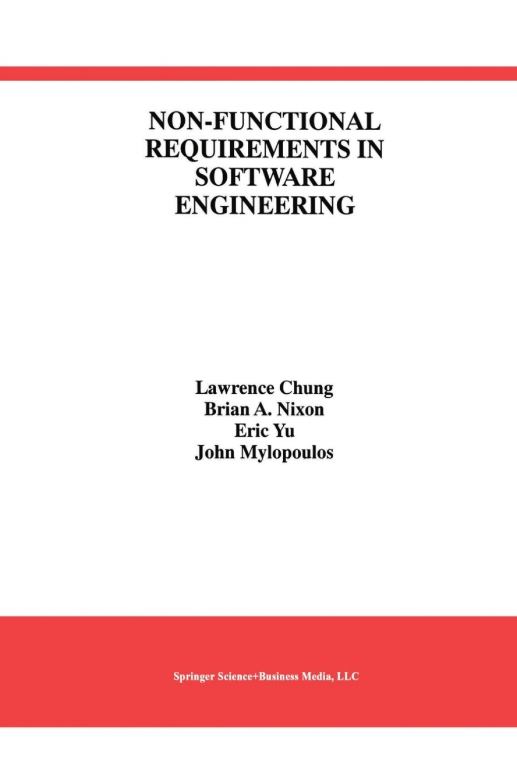 Non-Functional Requirements in Software Engineering â€“ PDF/EPUB ...