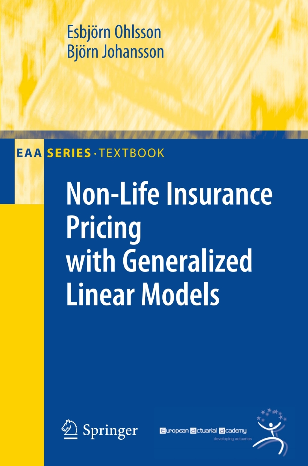 Non-Life Insurance Pricing with Generalized Linear Models  â€“ PDF/EPUB Version Downloadable