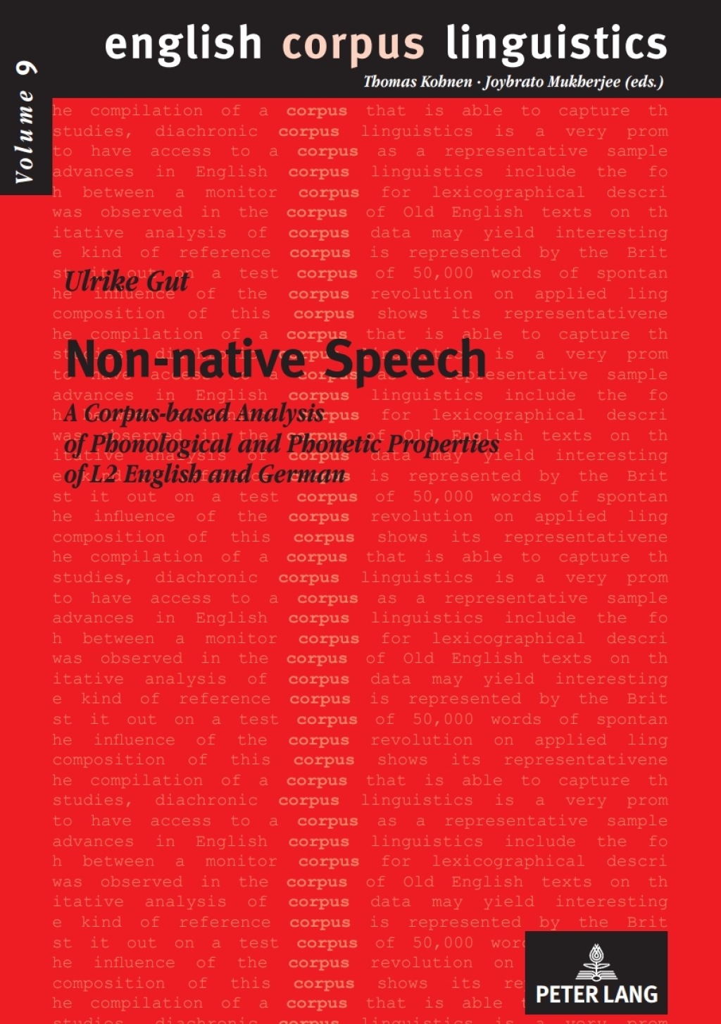 Non-native Speech A Corpus-based Analysis of Phonological and Phonetic Properties of L2 English and German 1st Edition â€“ PDF/EPUB Version Downloadable