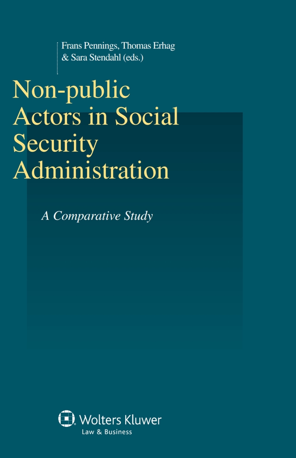 Non-public Actors in Social Security Administration A Comparative Study 1st Edition â€“ PDF/EPUB Version Downloadable