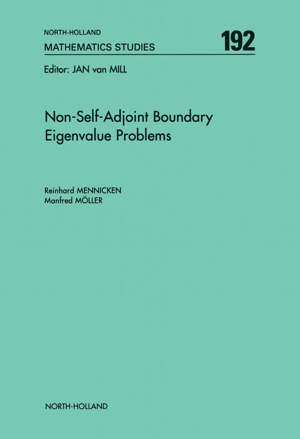 Non-Self-Adjoint Boundary Eigenvalue Problems  â€“ PDF/EPUB Version Downloadable