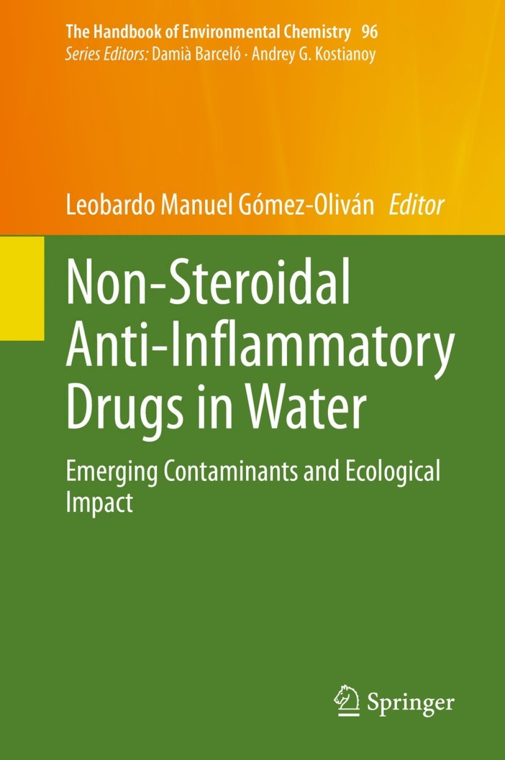 Non-Steroidal Anti-Inflammatory Drugs in Water Emerging Contaminants and Ecological Impact 1st Edition â€“ PDF/EPUB Version Downloadable