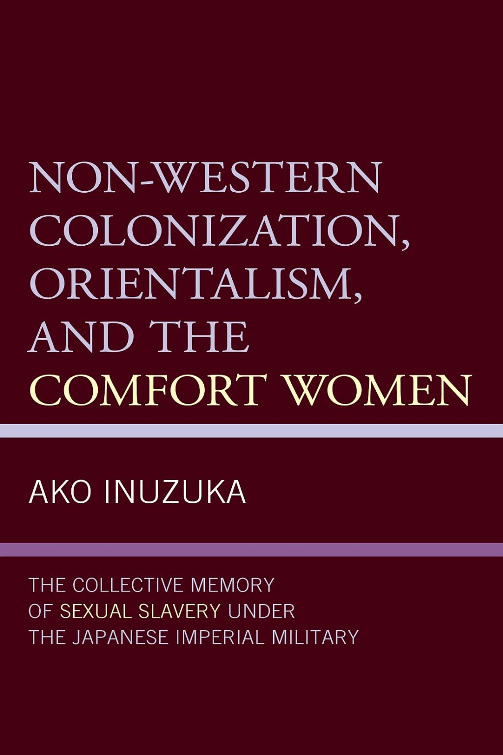 Non-Western Colonization, Orientalism, and the Comfort Women The Collective Memory of Sexual Slavery under the Japanese Imperial Military 1st Edition â€“ PDF/EPUB Version Downloadable