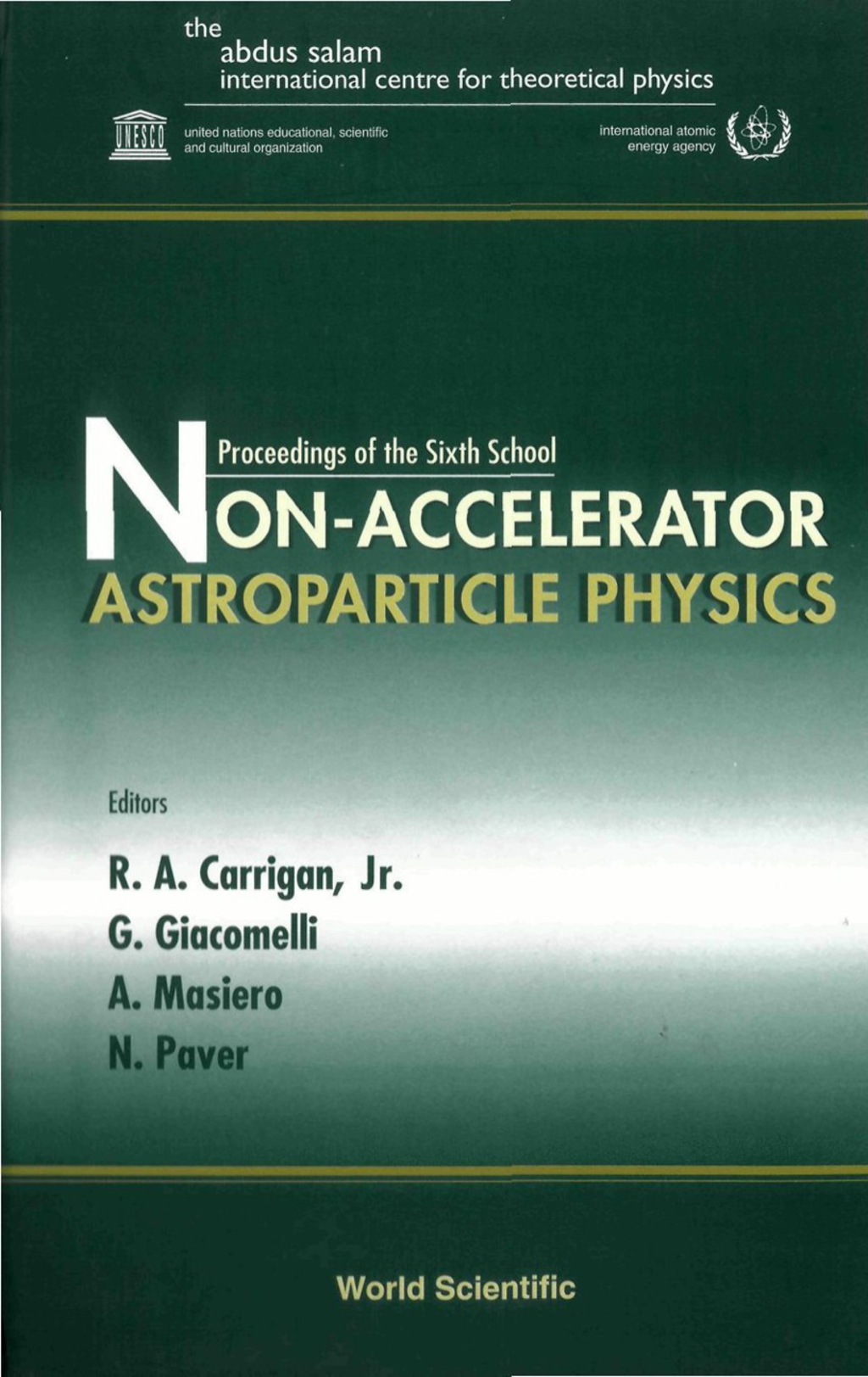 NONACCELERATOR ASTROPARTICLE PHYSICS  â€“ PDF/EPUB Version Downloadable