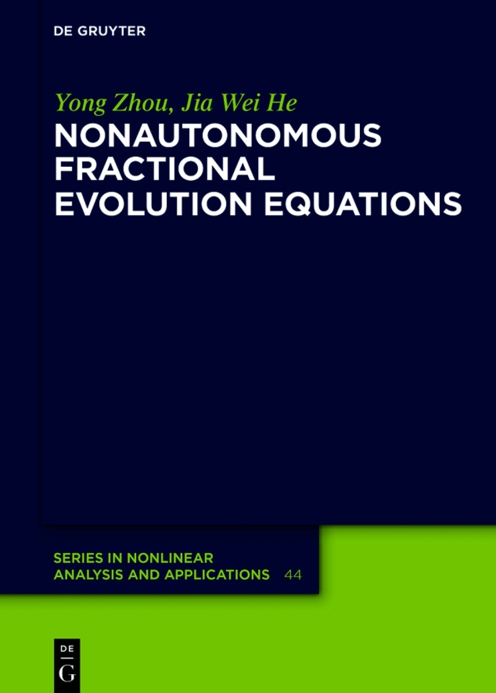 Nonautonomous Fractional Evolution Equations 1st Edition â€“ PDF/EPUB Version Downloadable