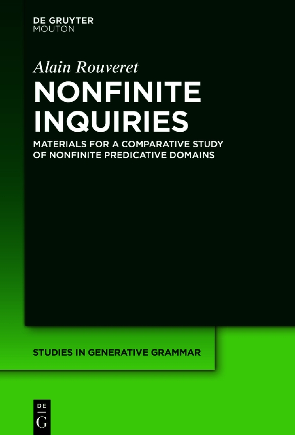 Nonfinite Inquiries Materials for a Comparative Study of Nonfinite Predicative Domains 1st Edition â€“ PDF/EPUB Version Downloadable