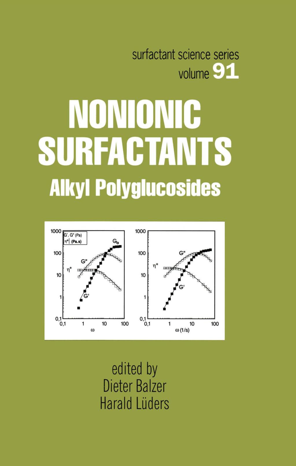 Nonionic Surfactants Alkyl Polyglucosides 1st Edition â€“ PDF/EPUB Version Downloadable