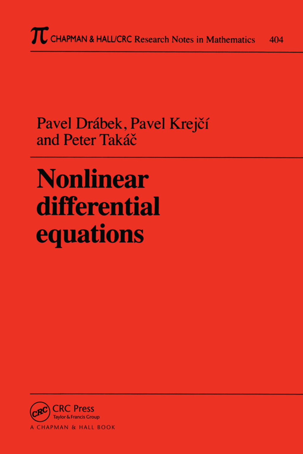 Nonlinear Differential Equations 1st Edition â€“ PDF/EPUB Version Downloadable