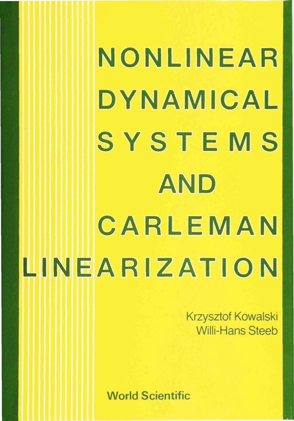 NONLINEAR DYNAMICAL SYSTEMS & CARLEMAN..  â€“ PDF/EPUB Version Downloadable