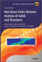 Nonlinear Finite Element Analysis of Solids and Structures 2nd Edition â€“ PDF/EPUB Version Downloadable