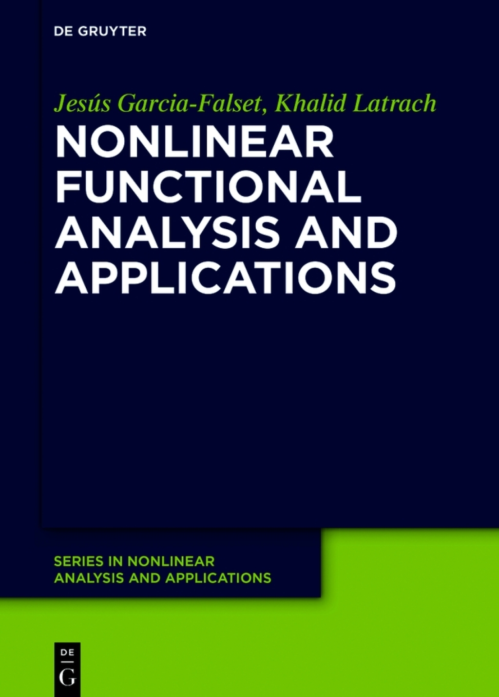 Nonlinear Functional Analysis and Applications 1st Edition â€“ PDF/EPUB Version Downloadable