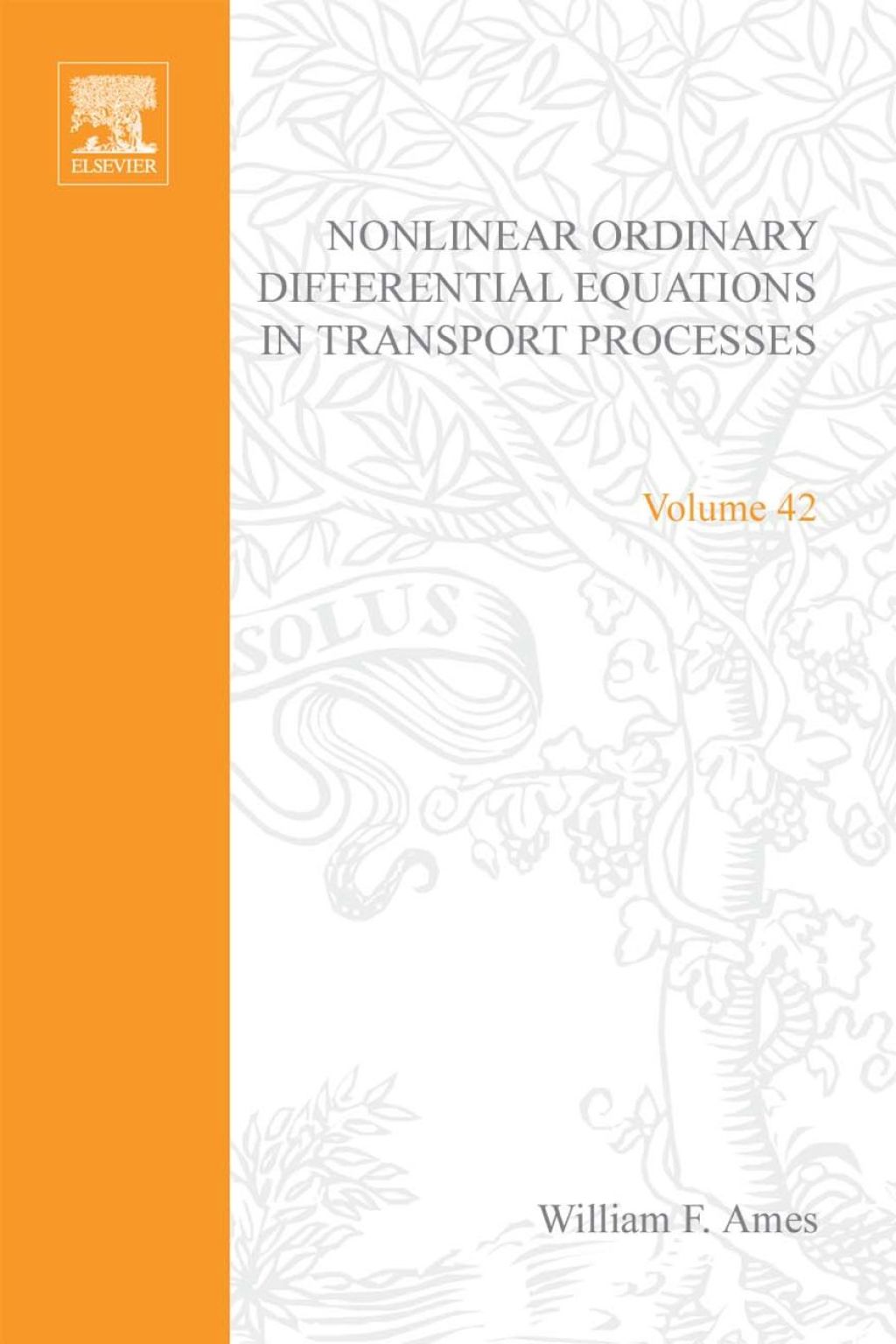 Nonlinear Ordinary Differential Equations in Transport Processes  â€“ PDF/EPUB Version Downloadable