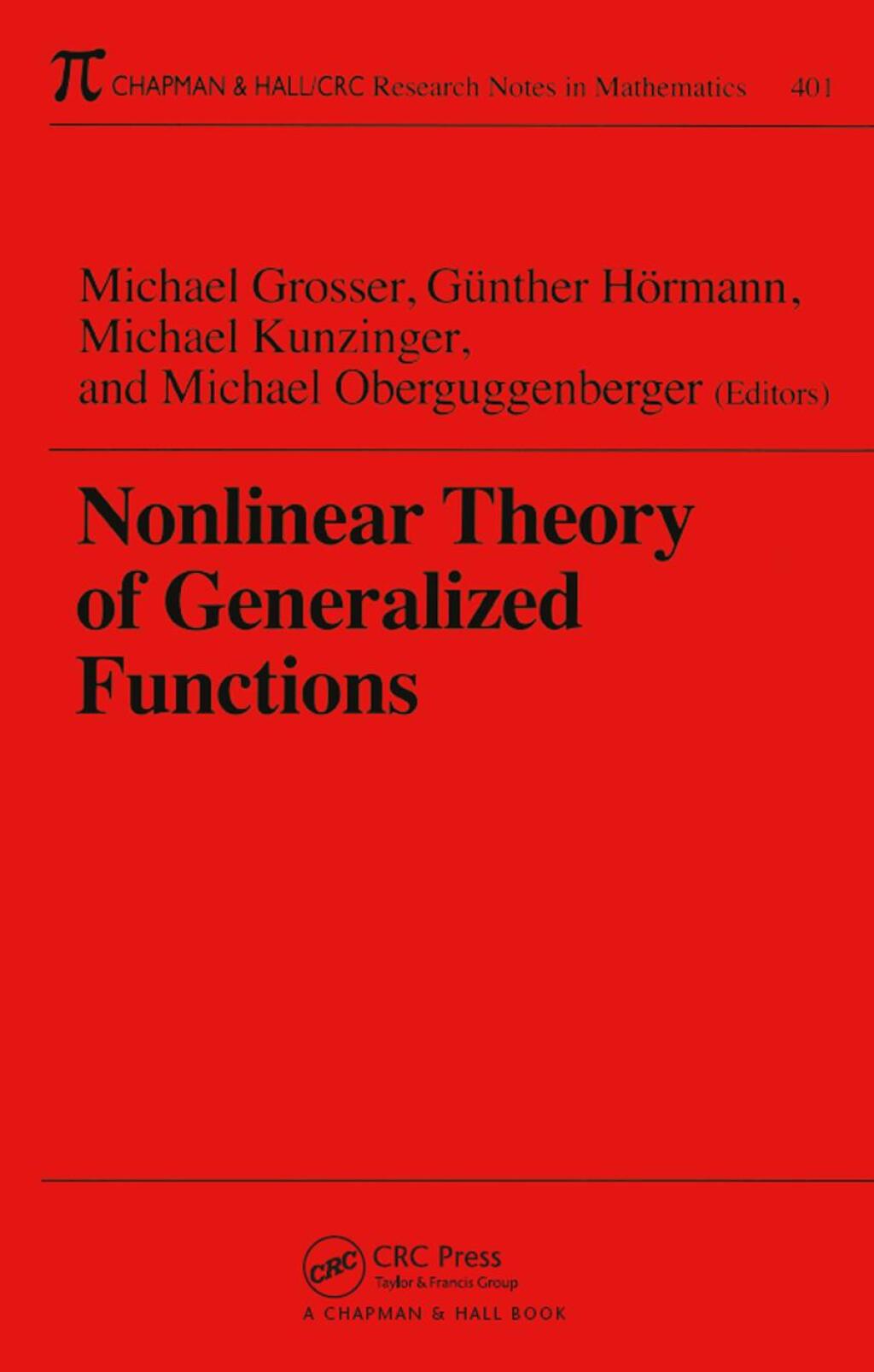 Nonlinear Theory of Generalized Functions 1st Edition â€“ PDF/EPUB Version Downloadable