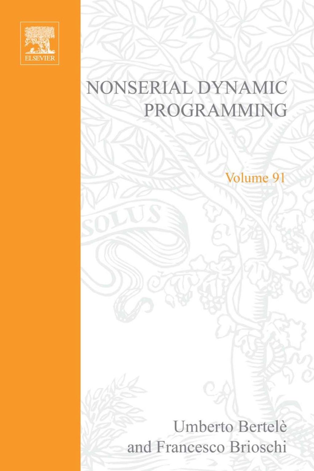 Nonserial dynamic programming  â€“ PDF/EPUB Version Downloadable