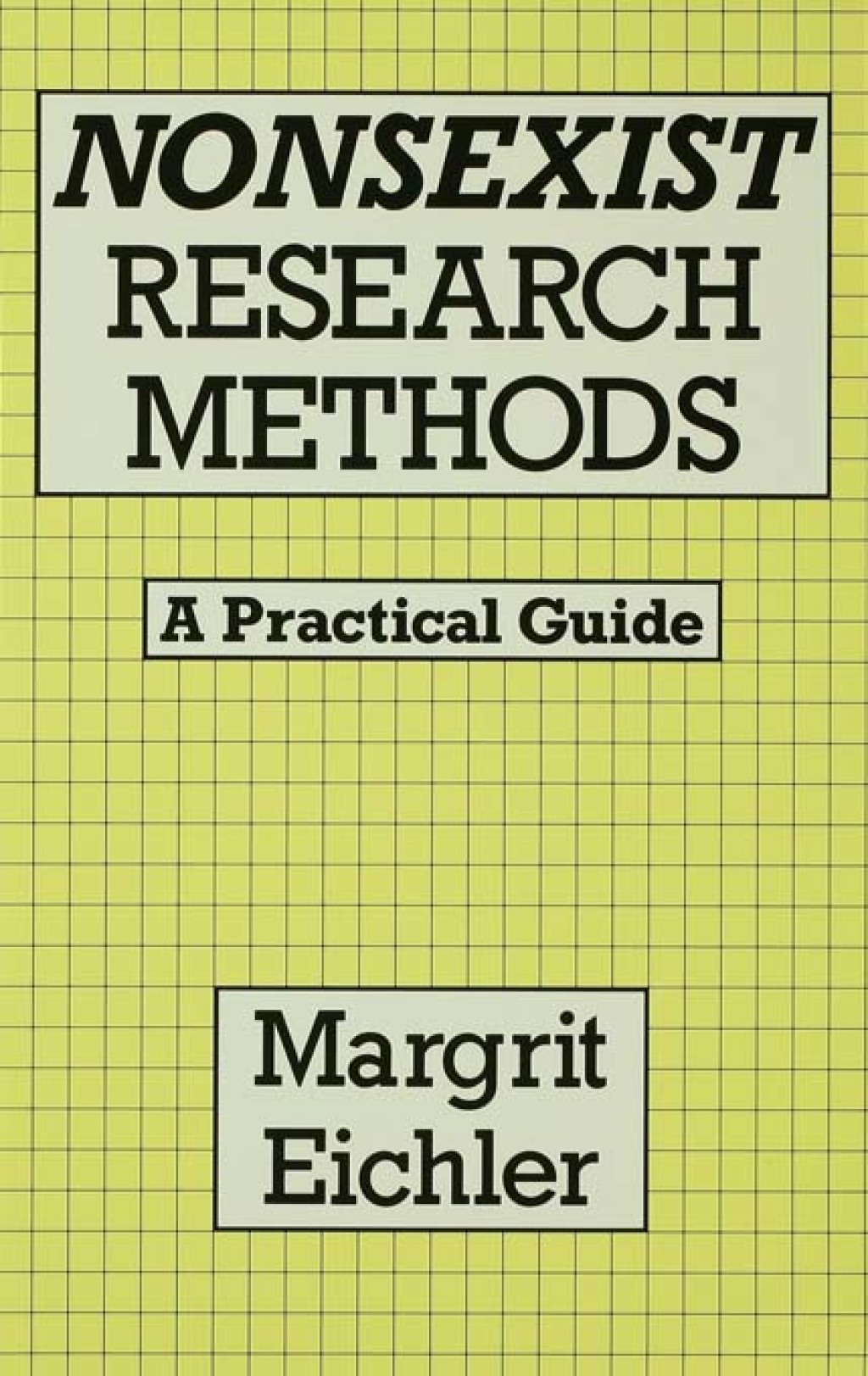 Nonsexist Research Methods A Practical Guide 1st Edition â€“ PDF/EPUB Version Downloadable