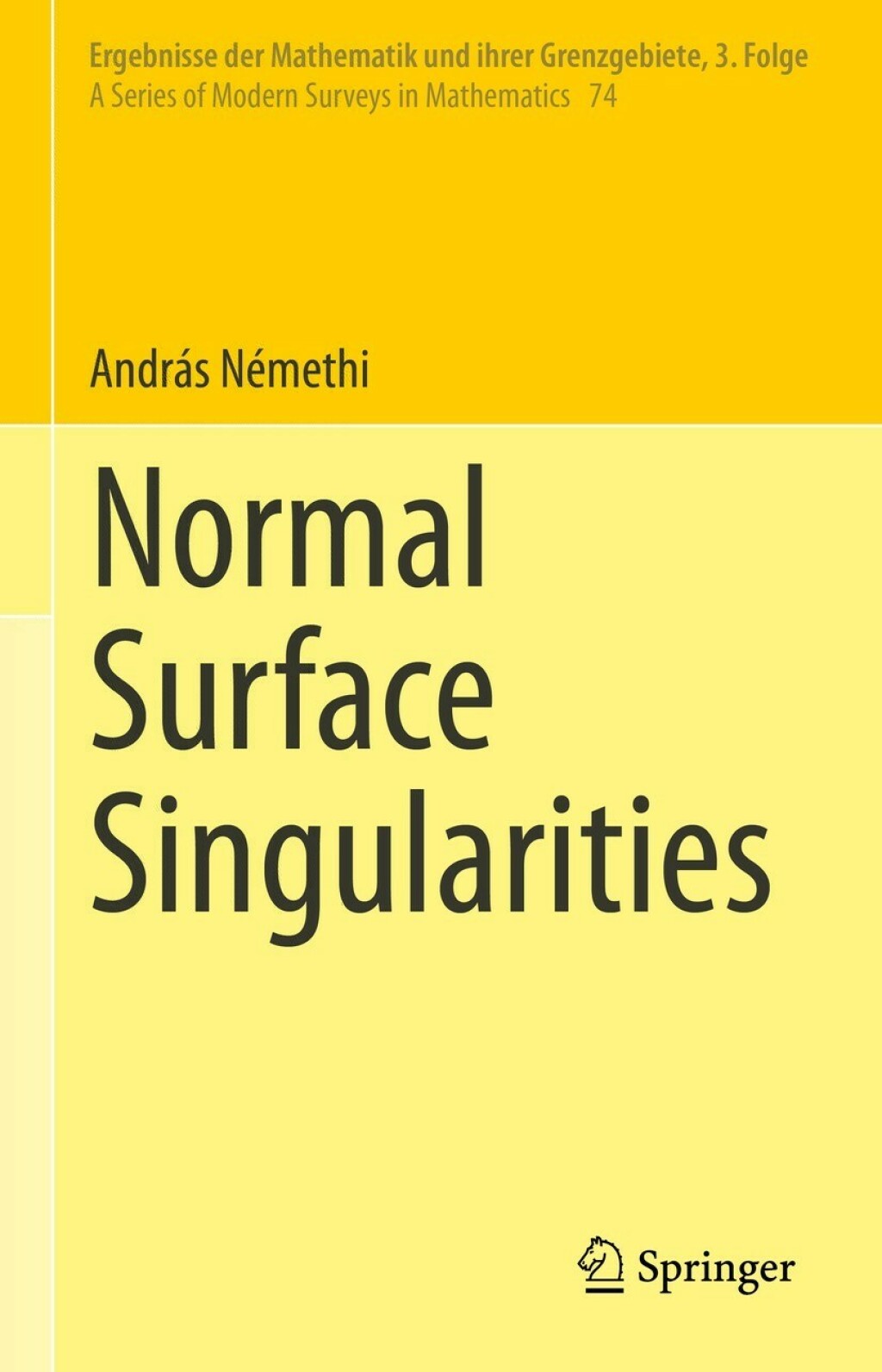 Normal Surface Singularities  â€“ PDF/EPUB Version Downloadable