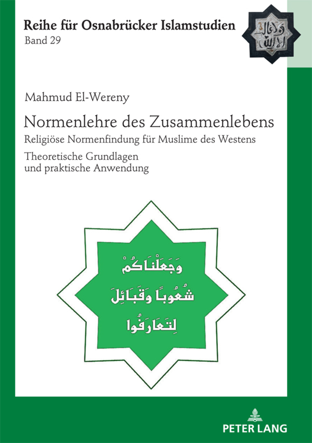 Normenlehre des Zusammenlebens Religioese Normenfindung fuer Muslime des Westens. Theoretische Grundlagen und praktische Anwendung 1st Edition â€“ PDF/EPUB Version Downloadable