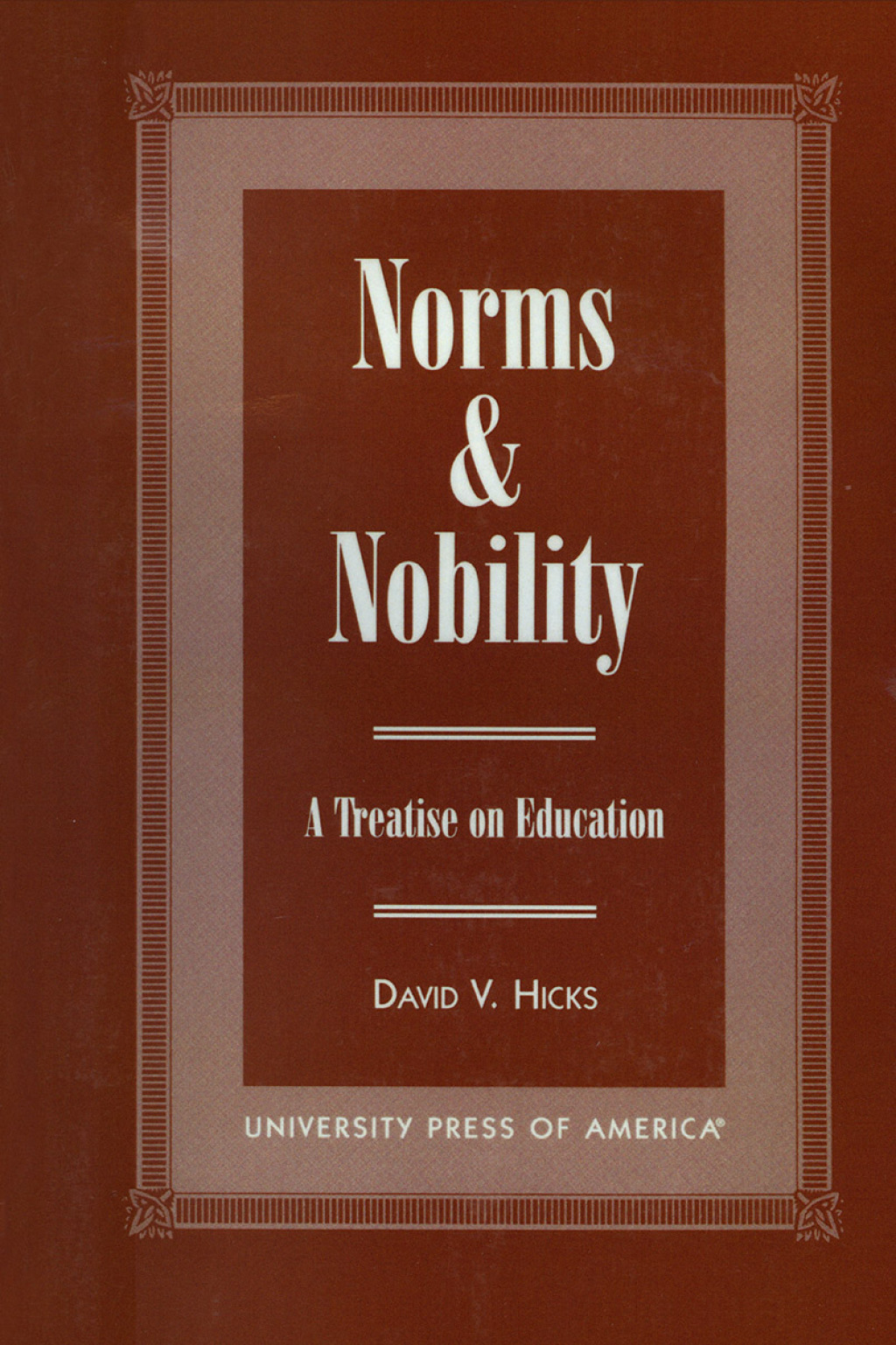 Norms and Nobility A Treatise on Education  â€“ PDF/EPUB Version Downloadable