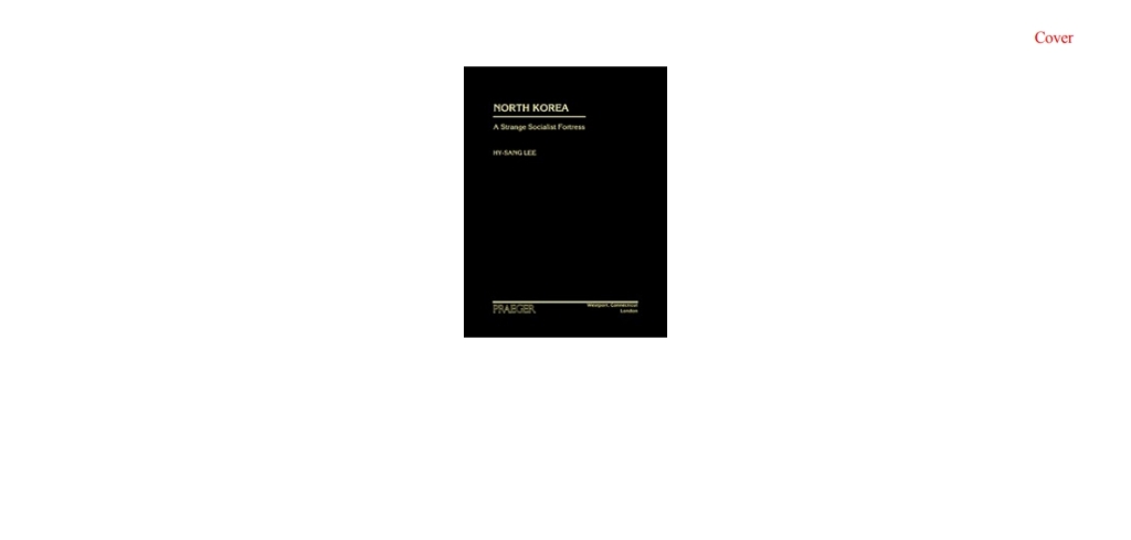 North Korea A Strange Socialist Fortress 1st Edition â€“ PDF/EPUB Version Downloadable
